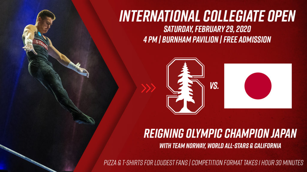 Stanford men's gymnastics set to face reigning Olympic Champion