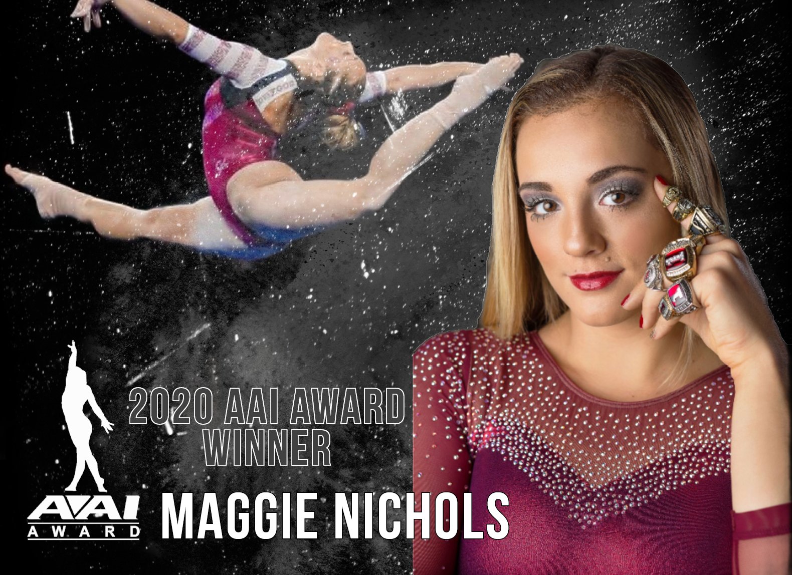 Maggie Nichols wins 2020 AAI Award