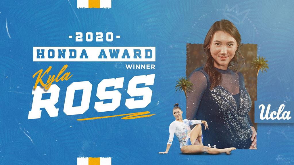 Kyla Ross wins 2020 Honda Sport Award for gymnastics