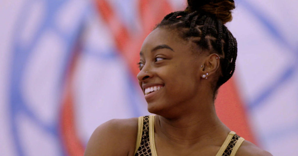 Simone Biles reveals she’s training once-impossible vault in 60 Minutes ...