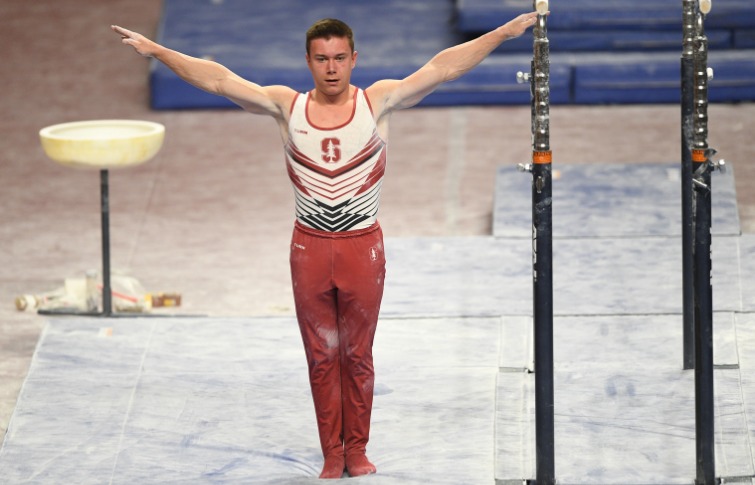 2021 NCAA Men's Gymnastics Semifinals recap: Stanford, Wiskus dominate day one