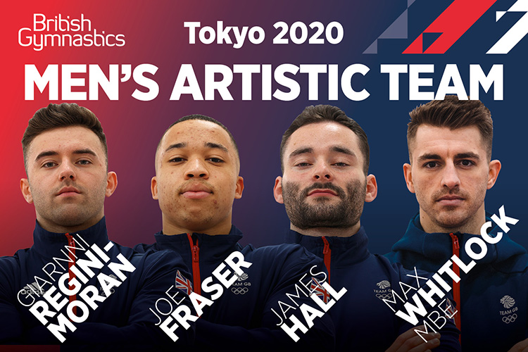 Max Whitlock leads Team GB men’s artistic team for Tokyo Olympics