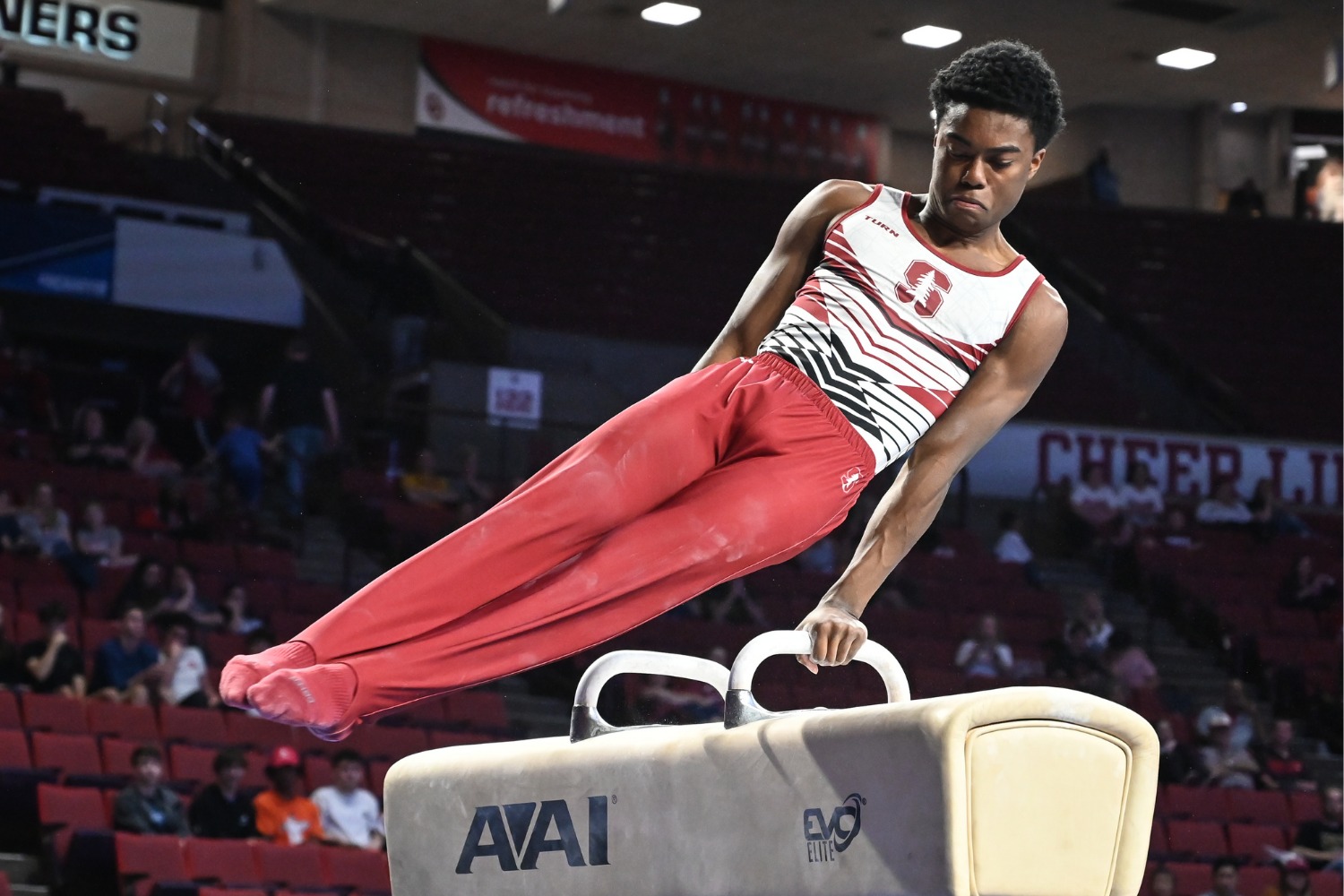 2022 NCAA Men’s Gymnastics Championships Stanford scores 426.325 en
