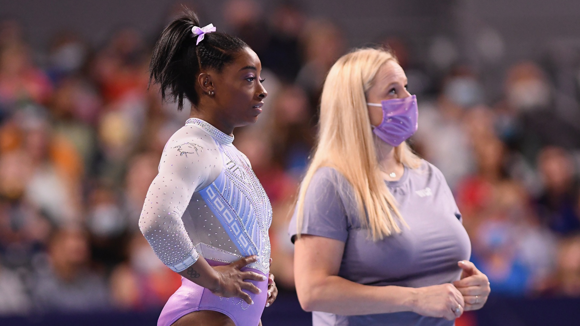 Simone Biles says the Olympic Games have become a trigger for her
