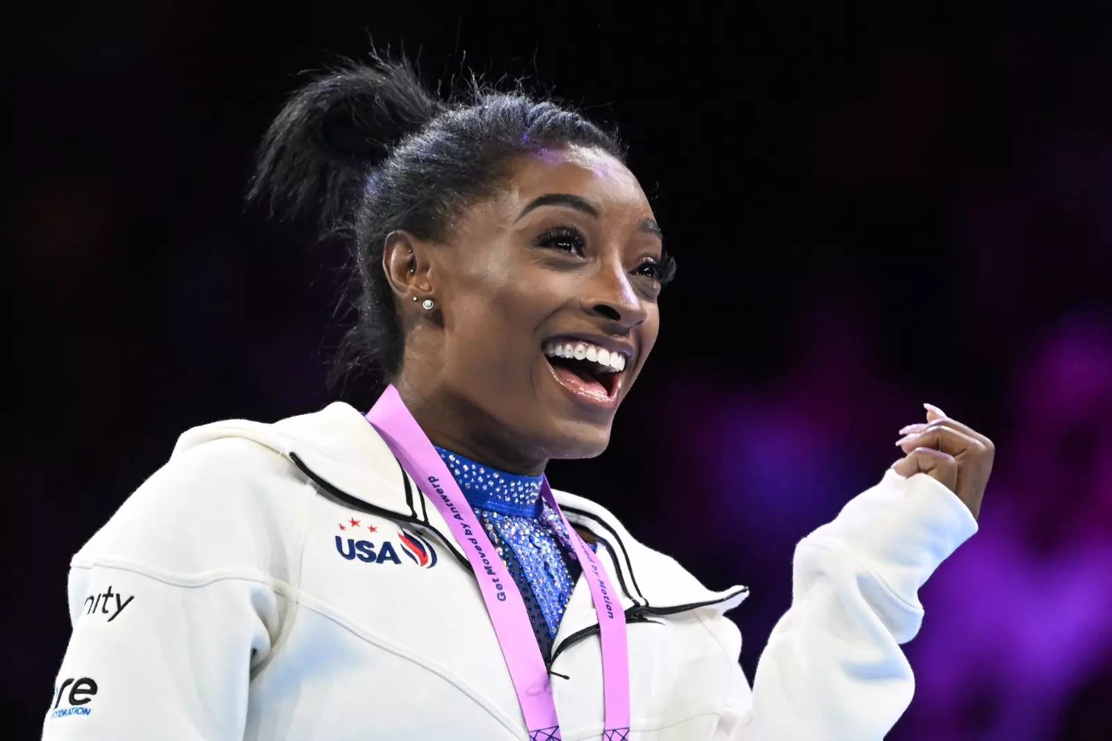 Simone Biles crowned all-around world champion for a record sixth time, Gymnastics