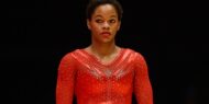 Gabby Douglas, pictured at the 2015 World Artistic Gymnastics Championships.