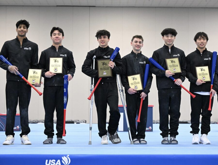 Region 3 at the 2024 Elite Team Cup. From left to right: Kiran Mandava, Kiefer Hong, Davide Comparin, Jesse Hanny, Xander Hong, and Jun Iwai.
