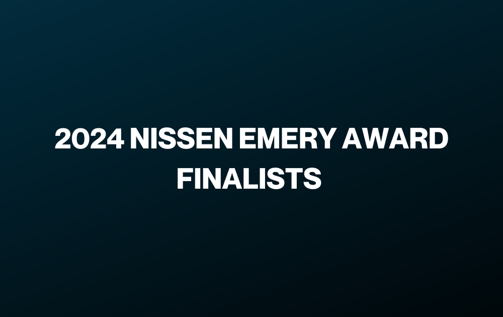 2024 Nissen Emery Award finalists