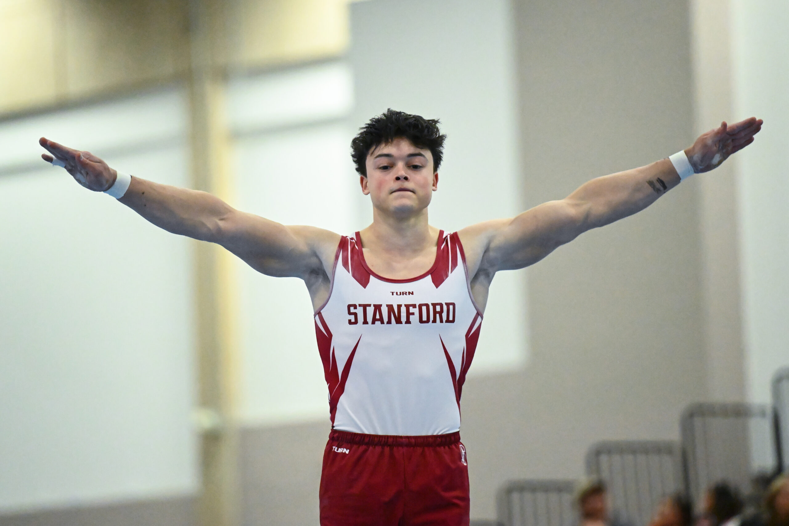 Stanford's David Shamah competes at the 2026 Winter Cup.