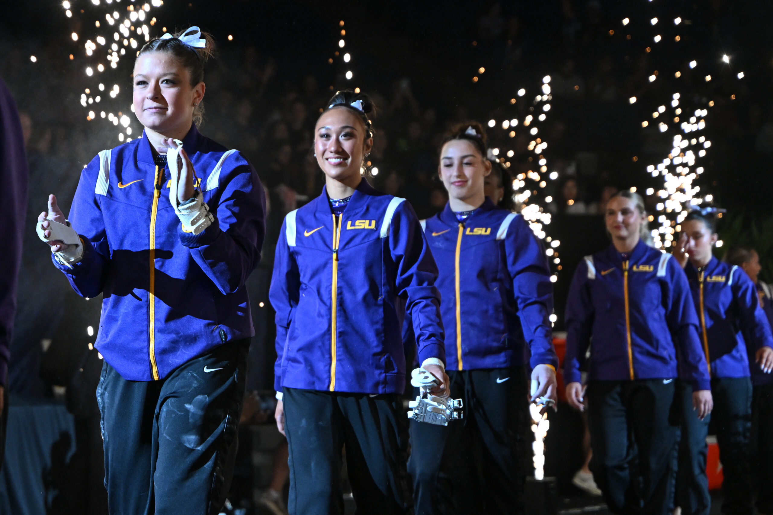 The LSU gymnastics team enters the 2026 SEC Gymnastics Championships.